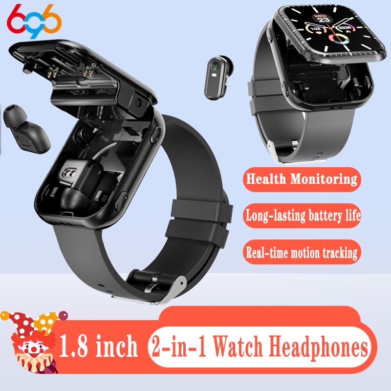 Sports Equipment In French - الرياضة Smartwatch 2 En 1 مجهزة