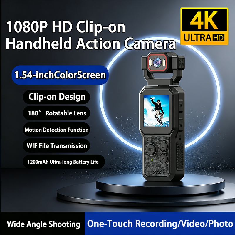 Sports Equipment In French - كاميرا رياضية بدقة 4K مزودة بمستشعر
