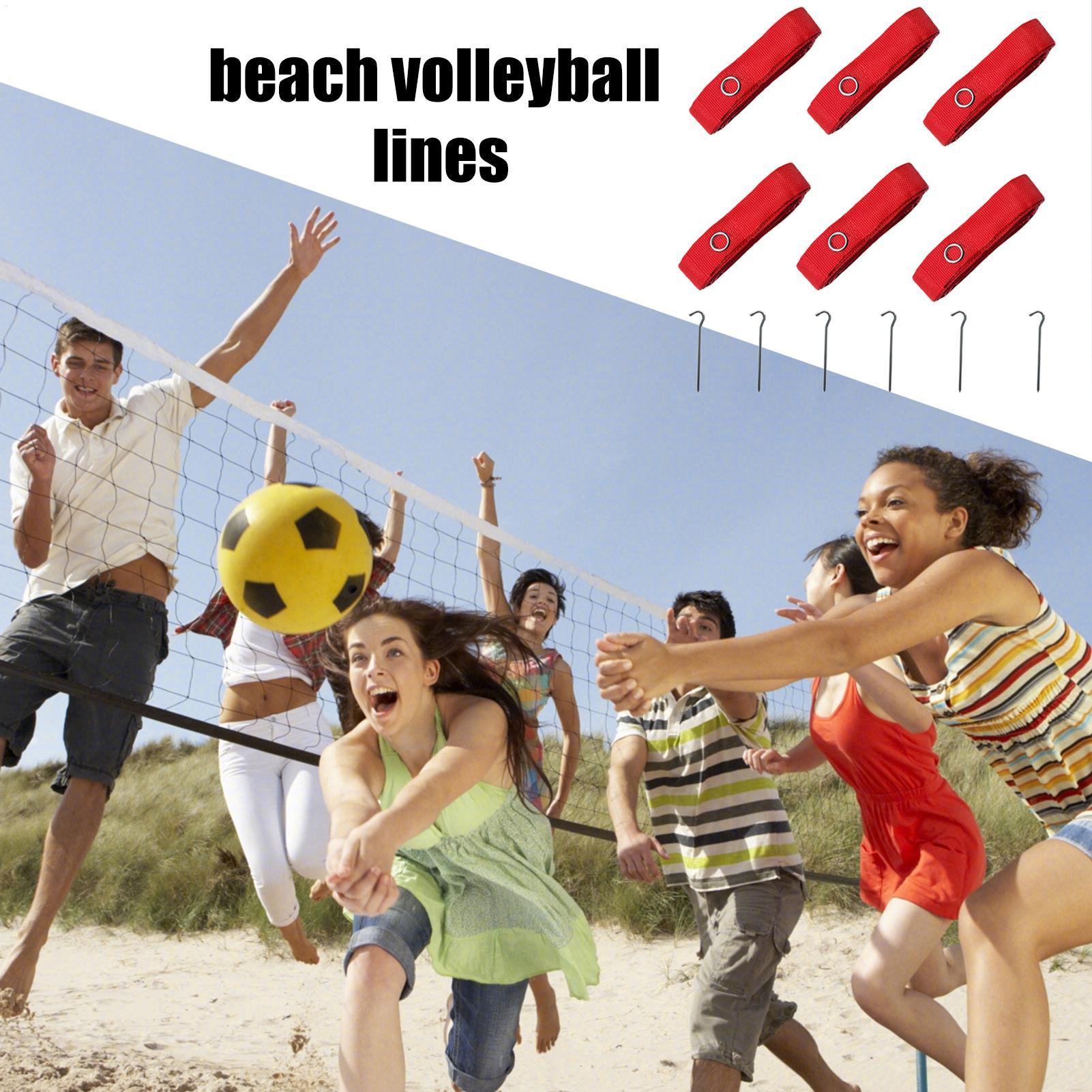 Sports Equipment For Volleyball - 6 خطوط لتحديد ملعب كرة الطائرة