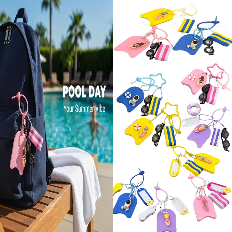 سلسلة مفاتيح EVA بتصميم السباح - مراجعة Swimming Kickboard وسعره