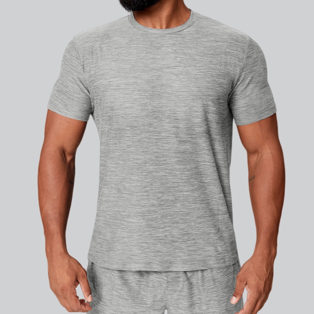 قميص رياضي صيفي للرجال سريع ال - مراجعة Sports Equipment Logo وسعره