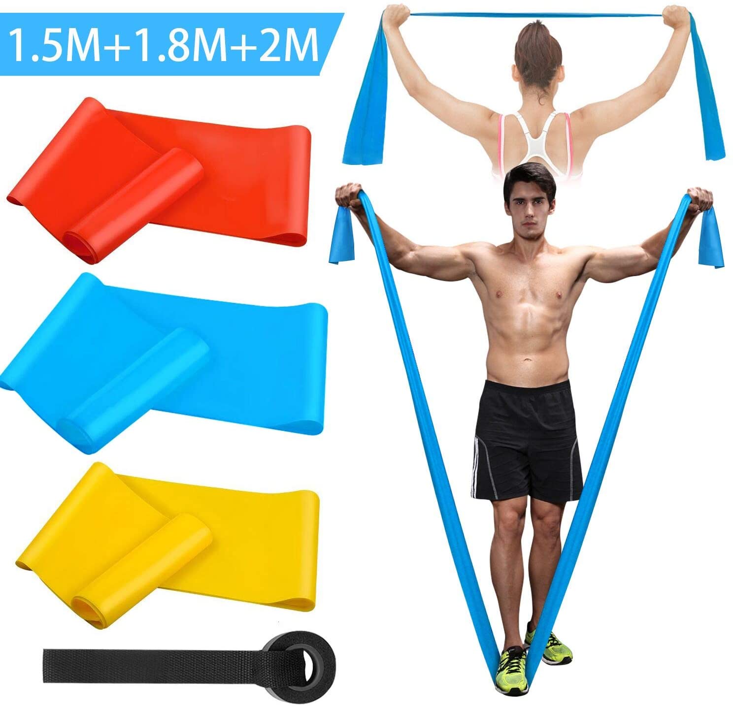 أربطة اللياقة البدنية المرنة 3 - مراجعة Sports Equipment Pictures وسعره