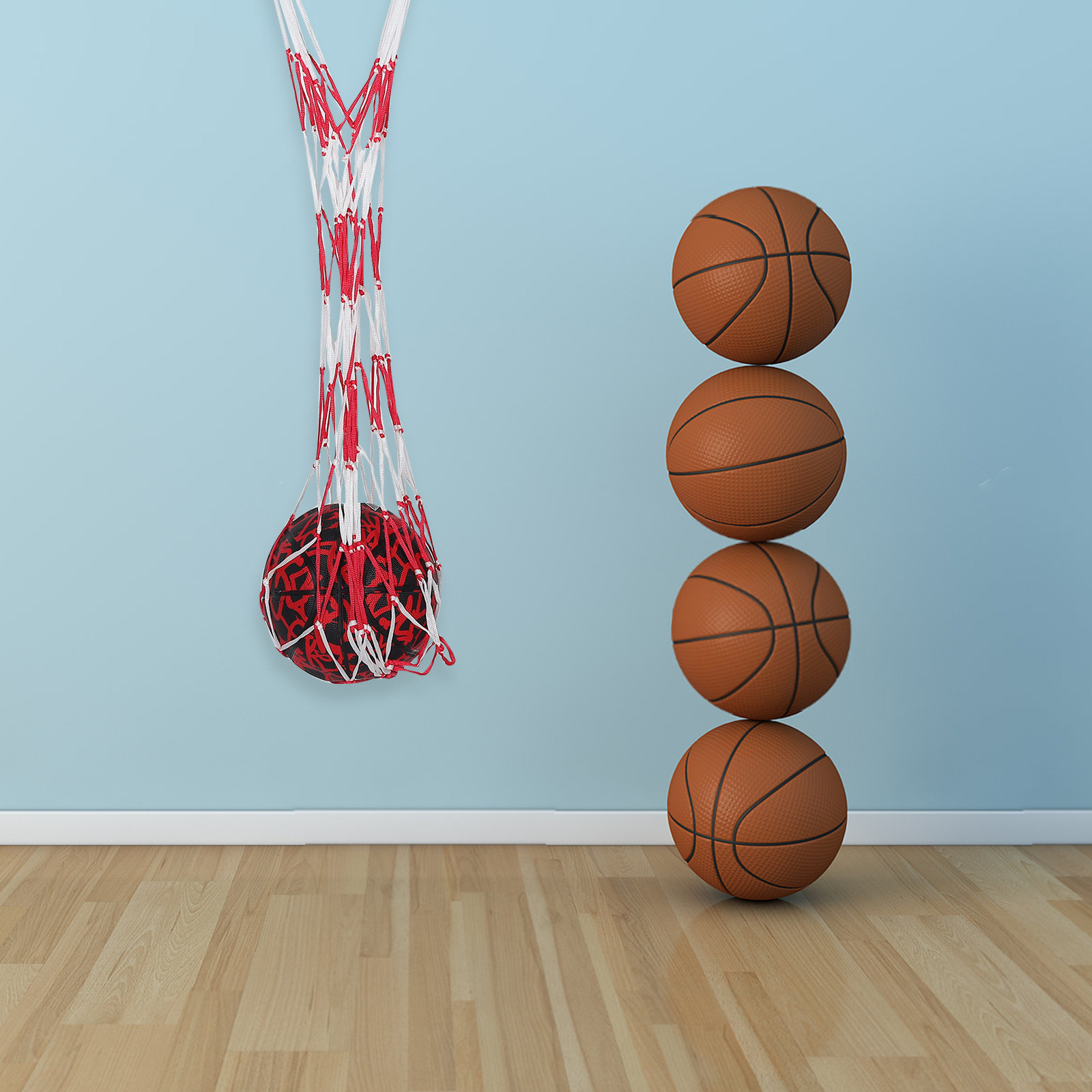 حقيبة تخزين شبكية للكرات مع حز - مراجعة Sports Equipment For Volleyball وسعره