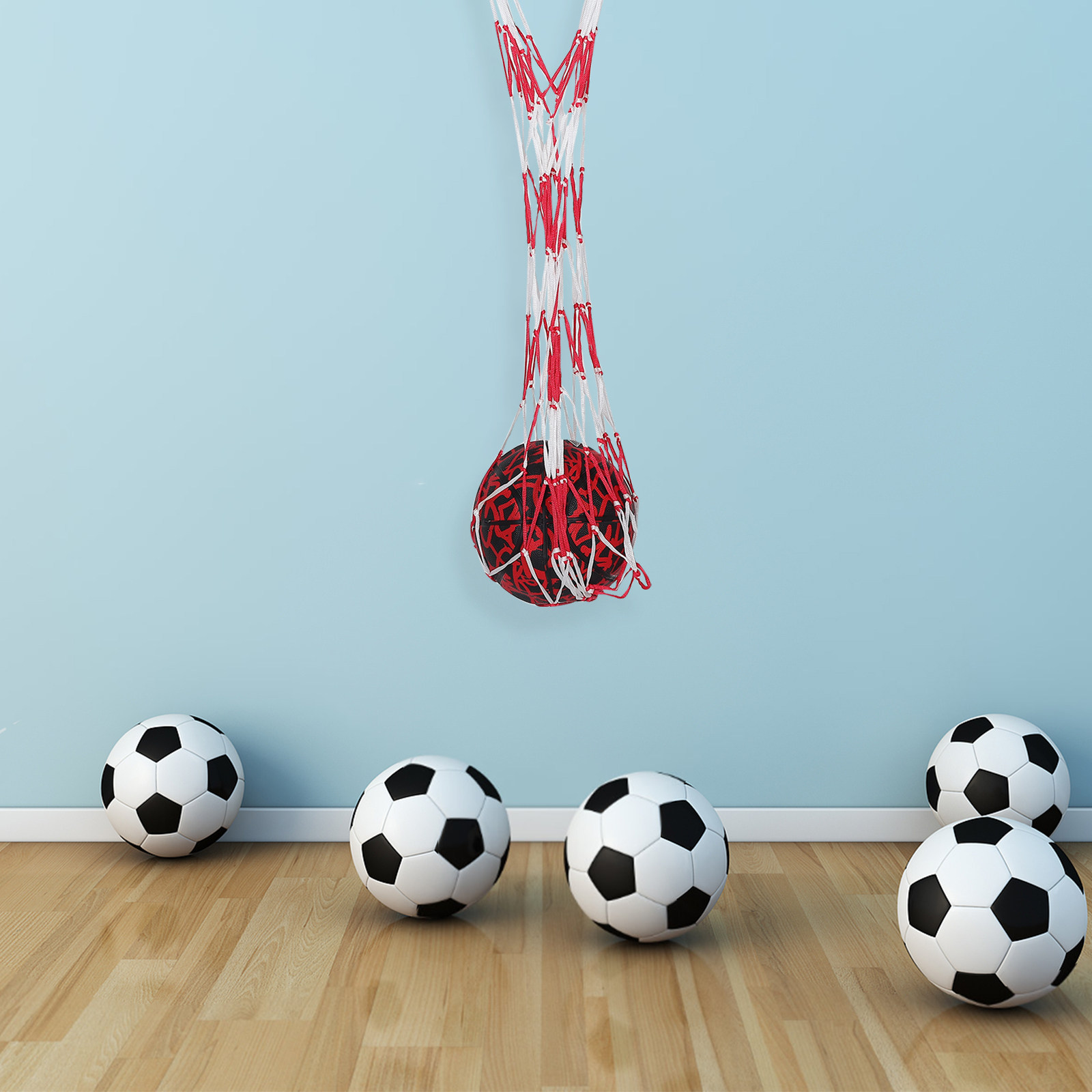 حقيبة تخزين شبكية للكرات مع حز - مراجعة Sports Equipment For Volleyball وسعره