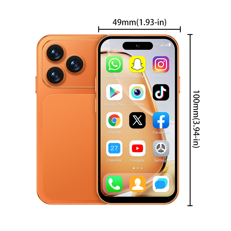 هاتف ذكي صغير ONEMYTH A18 Pro  - مراجعة Sports Equipment In French وسعره