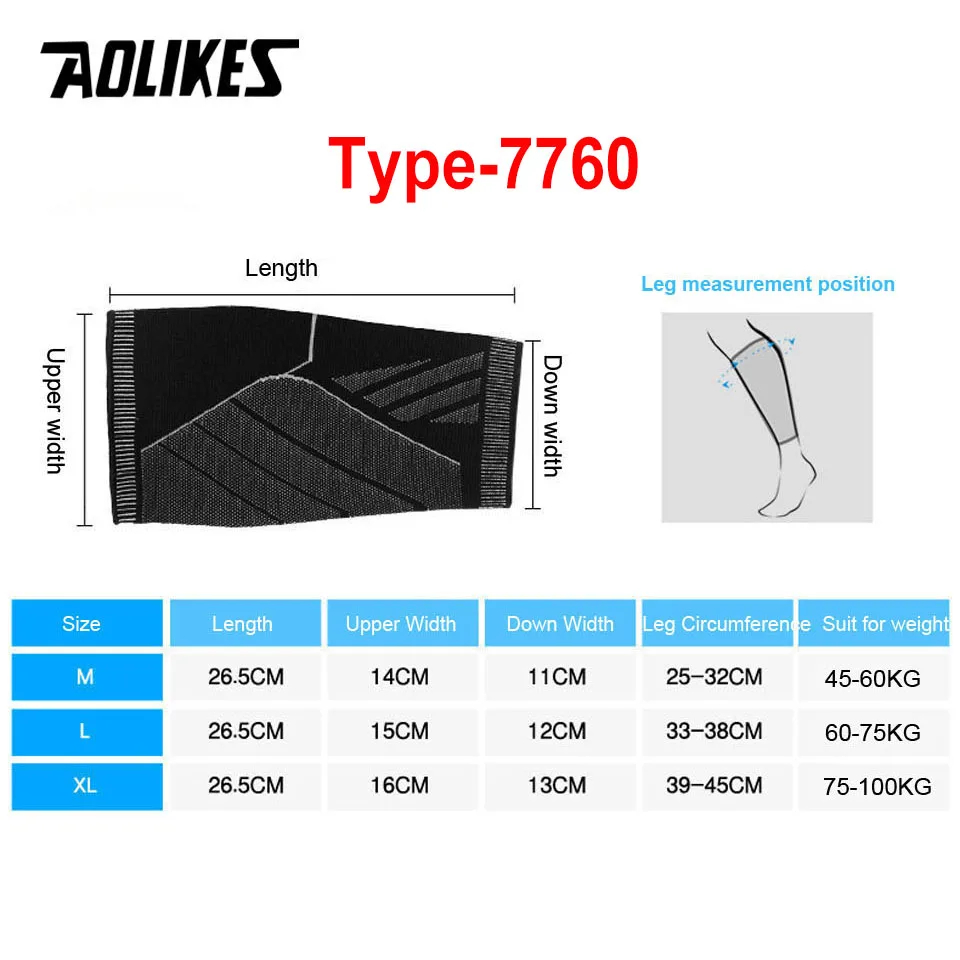 AOLIKES-وسادات دعامة ضغط للركب - مراجعة Sports Equipment For Volleyball وسعره