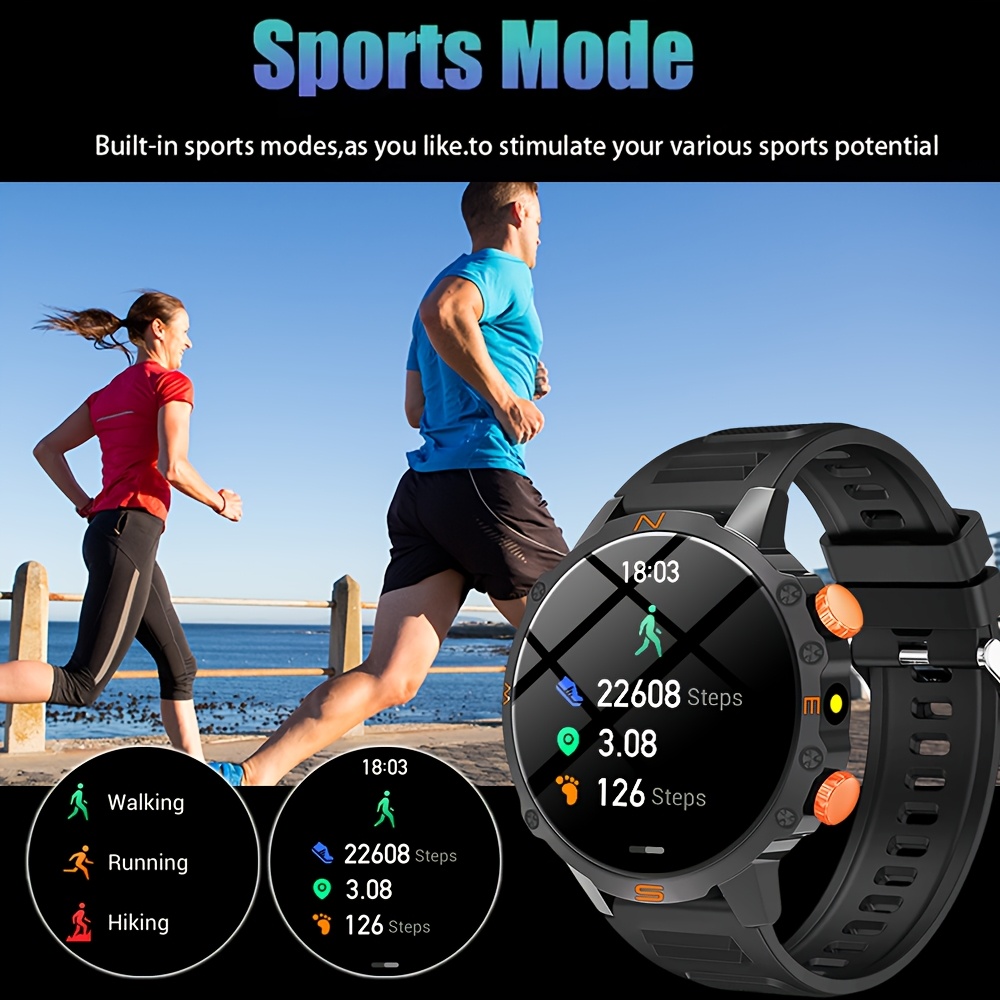 ساعة ذكية للرجال، متوافقة مع ن - مراجعة Sports Equipment In French وسعره